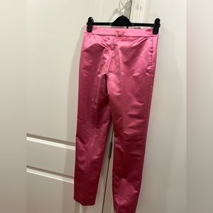 Moschino pink silk pants